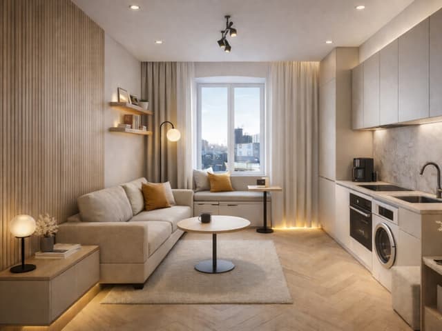 Wnętrze mieszkania w kamienicy